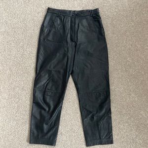 Vintage 90’s Danier Leather Pants